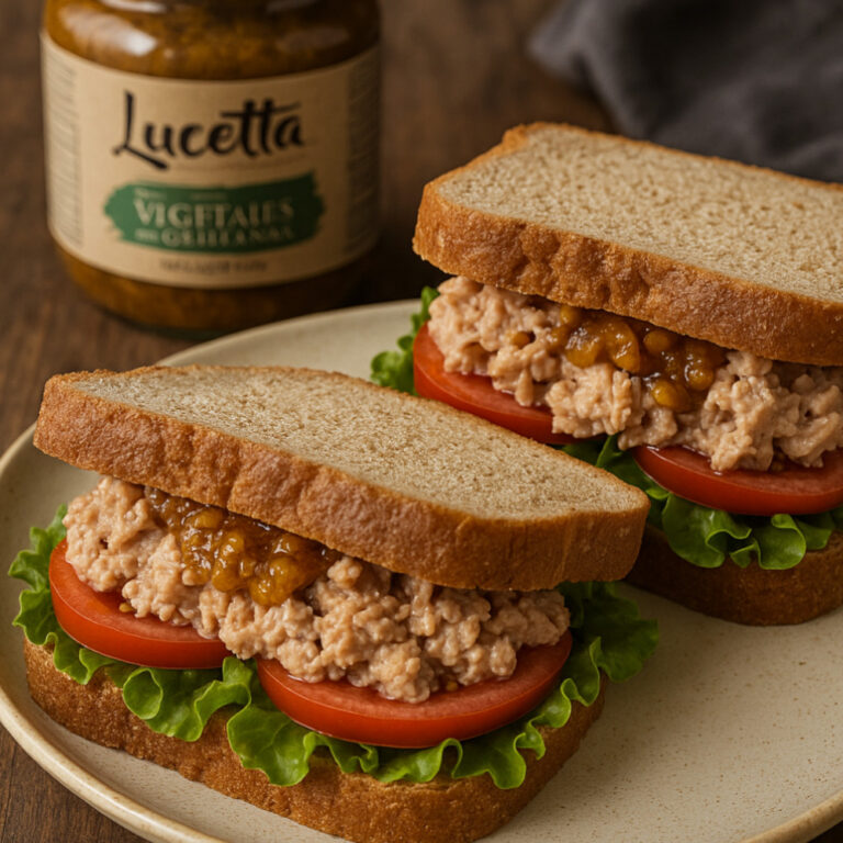 Lucetta Recettas Sánduche de atún 1